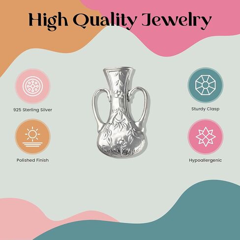 FashionJunkie4Life Sterling Silver Lapel Pins and Brooches for Women and Men in Saudi Arabia