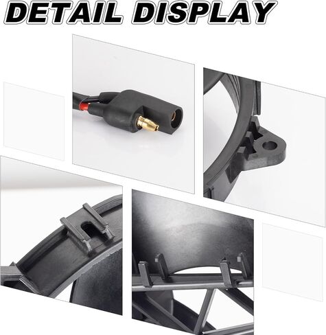 Radiator Cooling Fan for Polaris Sportsman 600 700 2002 2003 2004 2410288 in Saudi Arabia
