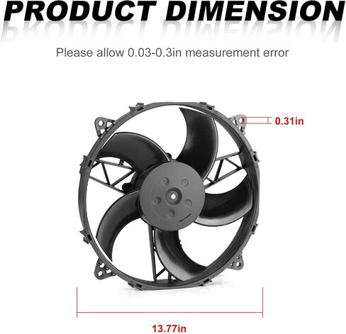 Radiator Cooling Fan for Polaris Sportsman 600 700 2002 2003 2004 2410288 in Saudi Arabia
