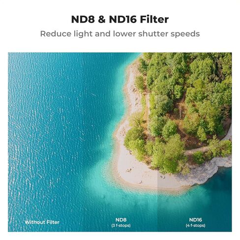 K&F Concept CPL Filter Compatible with DJI Air 3S, Drone Lens Polarizers Filters for Air 3s, Lightweight Multi-Coated Top Optical Glass Filter Drone Camera Lens Accessories in Saudi Arabia