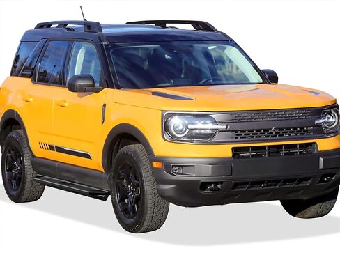 APS 6.5in Side Armor 304 Stainless Steel Running Boards Compatible with Ford Bronco Sport 2021-2025 Sport Utility 4-Door (Nerf Bars Side Steps Side Bars) in Saudi Arabia