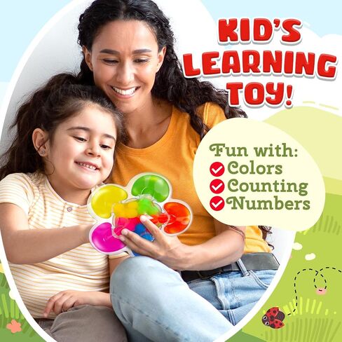 Sensory Toys Color Sorting Toys: Quiet Fidgets for Classroom Montessori Toys for Toddlers, Fine Motor Skill Games Preschool Learning Activities Calm Dwon Travel Toys for Boys Girls Gifts Ages 1-3 3-5 in Saudi Arabia