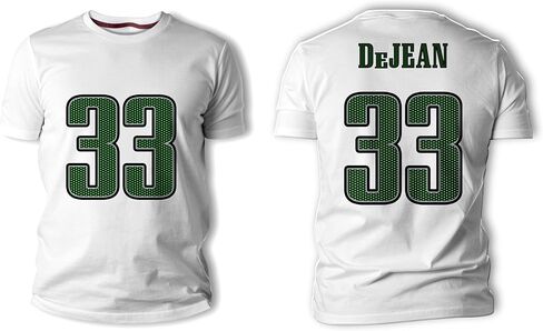 Cooper Dejean #33 Philadelphia Football Shirt Jersey 100 ٪ Cotton in Kuwait