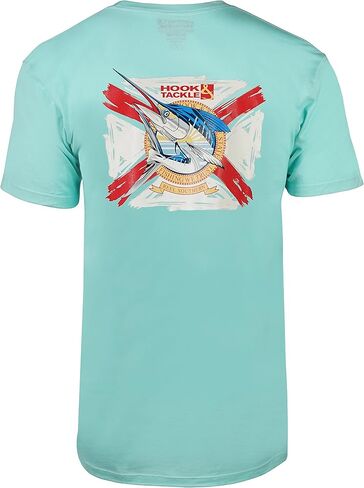 Hook & Tackle® Men's Reel Southern Florida Flag | Short Sleeve | Fishing T-Shirt in Kuwait
