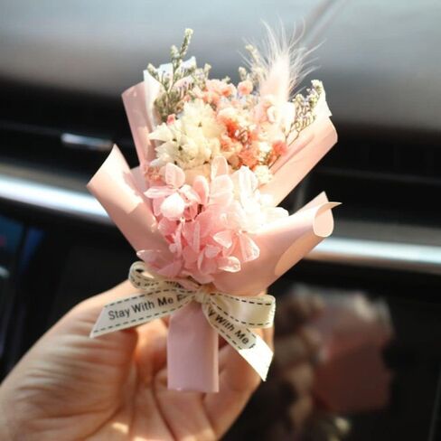 JJlfresheners باقة الزهور المجففة من JJlfresheners لمقاطع تنفيس هواء السيارة ، تزيين عطر مخرج الهواء ، إكسسوارات الهواء الداخلية للسيارة ، طاهر الهواء in Saudi Arabia