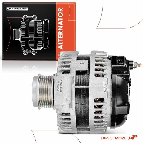 A-premium convalium متوافق مع Cadillac CTS 2014-2015 ، ATS 2013-2015 ، 3.6L ، aspulated بشكل طبيعي ، 12V 150A 6-GROOVE CLUCT BING CW ، استبدل# 1042101951 in Saudi Arabia