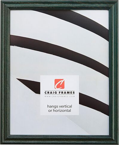 Craig Frames Custom Picture Frame, Odd Sizes Built to Order, 4x4 to 24x36, Wiltshire 200 Slim Wood Frame, (6) Colors, With Glass or Plexiglass & Backing, Tabletop or Wall Hanging in Saudi Arabia