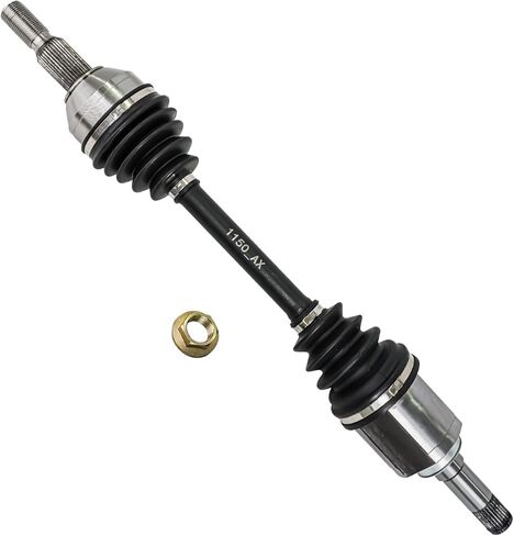 Detroit Axle - Front Left CV Axle for Chevrolet Traverse Buick Enclave GMC Acadia Limited Saturn Outlook, CV Axle Shaft Assembly Replacement in Kuwait