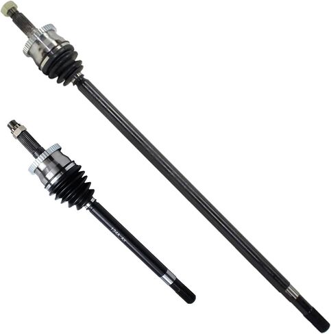 Detroit Axle - AWD Front 2pc CV Axles for 1999 2000 2001 2002 2003 2004 Jeep Grand Cherokee, 2 CV Axles Assembly Set Replacement in Saudi Arabia