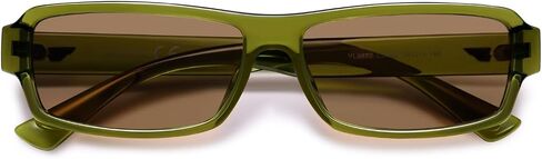 VANLINKER Retro Rectangle Polarized Sunglasses for Women Men Vintage 90s Small Trendy 2025 Sunnies VL9852 in Saudi Arabia