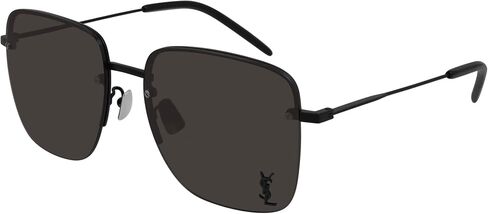 Saint Laurent SL 312 M Semimatte Black/Black One Size in Saudi Arabia