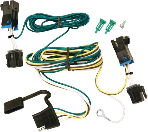 Tekonsha 118392 T-One® T-Connector Harness, 4-Way Flat, Compatable with 2003-2014 Chevrolet Express 1500, 2003-2022 Chevrolet Express 2500, 2003-2022 Chevrolet Express 3500, 2003-2014 GMC Savana 1500, 2003-2022 GMC Savana 2500, 2003-2022 GMC Savana 3500 ، in Saudi Arabia