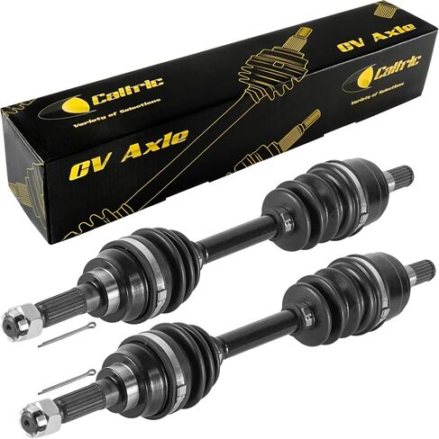 Caltric الأمامي اليمنى واليسرى محاور كاملة متوافقة مع Kawasaki Prairie 400 KVF400A KVF400C 4X4 1997 1998 1999 2000 2001 in Saudi Arabia