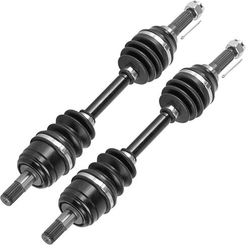 Caltric الأمامي اليمنى واليسرى محاور كاملة متوافقة مع Kawasaki Prairie 400 KVF400A KVF400C 4X4 1997 1998 1999 2000 2001 in Saudi Arabia
