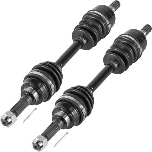 Caltric الأمامي اليمنى واليسرى محاور كاملة متوافقة مع Kawasaki Prairie 400 KVF400A KVF400C 4X4 1997 1998 1999 2000 2001 in Saudi Arabia