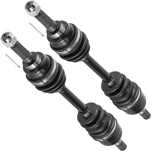 Caltric الأمامي اليمنى واليسرى محاور كاملة متوافقة مع Kawasaki Prairie 400 KVF400A KVF400C 4X4 1997 1998 1999 2000 2001 in Saudi Arabia