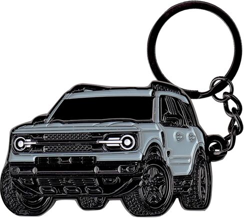 TECTICO For 2024 Bronco Sport Keychain Accessories, Fob Cover, Keyring, Compatible with Ford Bronco 2021 2022 2023 in Kuwait