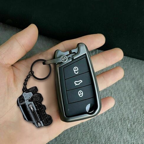 TECTICO For 2024 Bronco Sport Keychain Accessories, Fob Cover, Keyring, Compatible with Ford Bronco 2021 2022 2023 in Kuwait