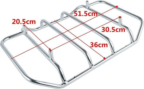 TCMT KING TOUR PACK TRUNK BACKREST أعلى الأمتعة مكبرات الصوت رف جبل رف ملائمة لجولة Harley Pak Touring Cvo Road Road Glide Glide Electra Glide 2014-2025 in Saudi Arabia