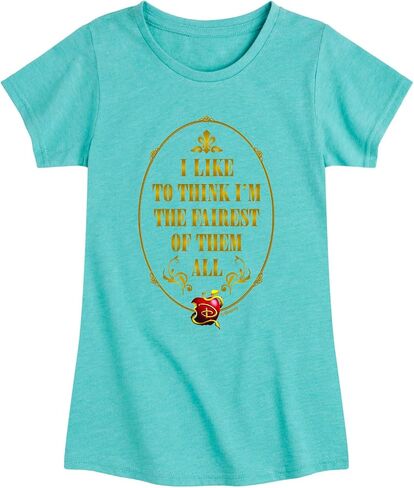 Disney - Descendants - Fairest of The All - Toddler and Youth Girls Short Sleeve Graphic T-Shirt in Saudi Arabia