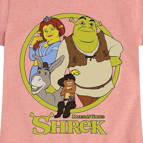 HYBRID APPAREL Shrek - Shrek Group - Toddler & Youth Girls Short Sleeve Graphic T-Shirt in Saudi Arabia