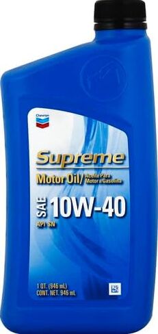Chevron SAE 5W-30 Supreme Motor Oil - 1 Quart Bottle in Saudi Arabia