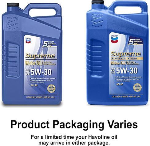 Chevron SAE 5W-30 Supreme Motor Oil - 1 Quart Bottle in Saudi Arabia