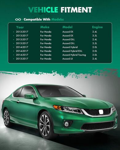 جناح Scitoo Spoiler Fits لعام 2013-2017 لـ Honda Accord Sedan Matte Black Trunk Spoiler Wing in Saudi Arabia