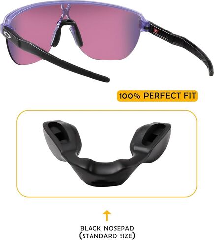 Thicker Size Nose Pads Replacement for Oakley Corridor OO9248/Corridor A OO9248A Eyeglasses Frame, Silicone Soft Nose Pieces in Kuwait