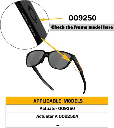 Thicker Size Nose Pads Replacement for Oakley Corridor OO9248/Corridor A OO9248A Eyeglasses Frame, Silicone Soft Nose Pieces in Saudi Arabia