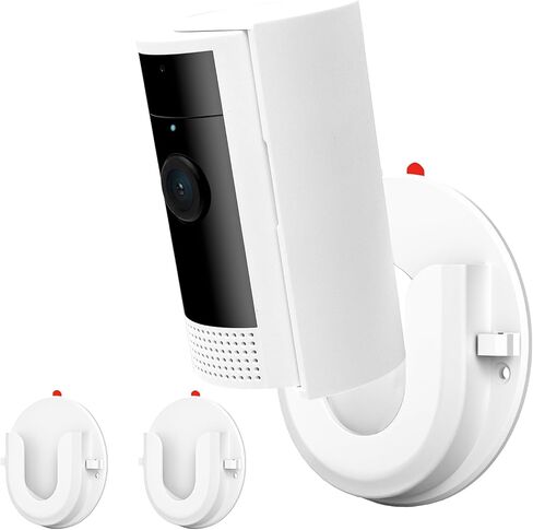 iTODOS 2 Pack Blink Camera لاصقة مثبتة على الحائط لـ Blink Mini/Mini 2 /Blink Outdoor 4 /Blink XT3/Blink كاميرات داخلية، عصا VHB On، لا يوجد دعامة تثبيت للحفر للكاميرات الوامضة (أسود) in Kuwait