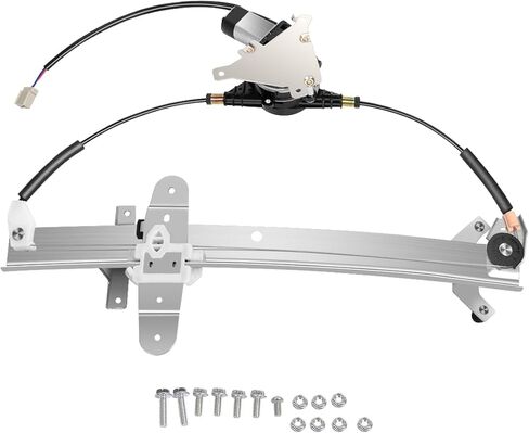 cciyu Power Window Regulator Replacement for 1992-2011 for Ford for Crown Victoria,1992-2011 for Mercury Grand Marquis,2003-2004 for Mercury Marauder With Motor Assembly Rear Left Drivers Side in Saudi Arabia