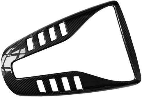 1pc Interior Accessory Real Dry Carbon Center Console Cover Gear Frame Panel Trim for Mercedes AMG GT53 GT43 GT63 2020-2023 in Saudi Arabia