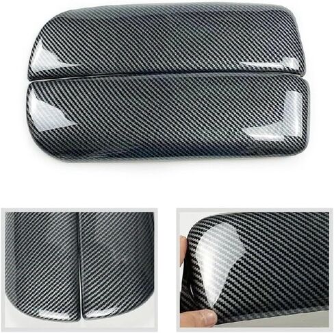 تغطية صندوق ذراع وحدة التحكم في ألياف الكربون لـ BMW X5 F15 F85 2014-2018 ، X6 F16 F86 2015-2019 in Saudi Arabia