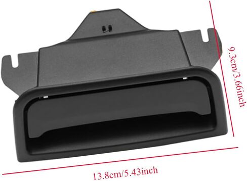 Center Console Latch for Chevy Silverado for Suburban Tahoe, for GMC Sierra Yukon 2014 2015 2016 2017 2018 2019 2020 22792217 22861304(Black) in Saudi Arabia