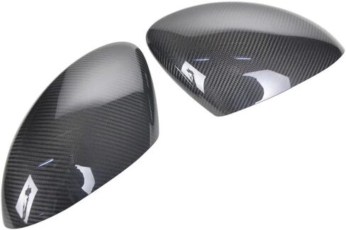 RHD Dry Carbon Mirror Cover Side Rear View Mirror Caps for Porsche 718 Cayman Boxster 2016up in Saudi Arabia