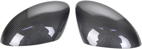 RHD Dry Carbon Mirror Cover Side Rear View Mirror Caps for Porsche 718 Cayman Boxster 2016up in Saudi Arabia