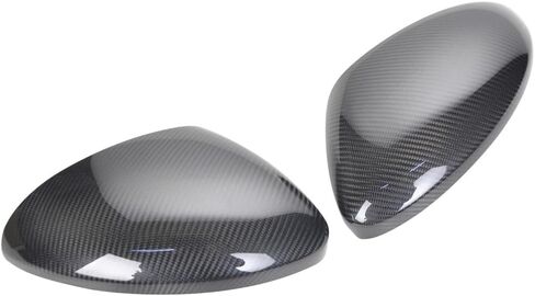 RHD Dry Carbon Mirror Cover Side Rear View Mirror Caps for Porsche 718 Cayman Boxster 2016up in Saudi Arabia