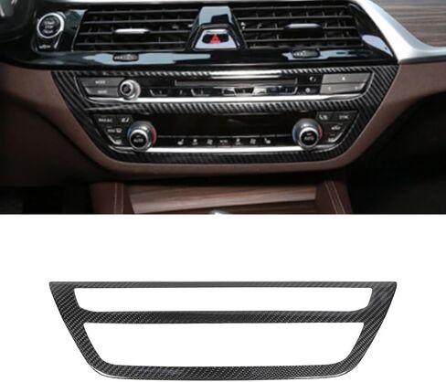 Dry Carbon Fiber Interior Air Condition Button Frame Cover Trim for BMW 5 Series G30 F90 M5 520i 530i 540i 2017-2022 in Saudi Arabia