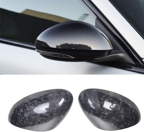 Car Accessories Real Dry Carbon Forged Carbon Side Rearview Mirror Cover Caps for Alfa-Romeo Giulia 2017-2020 in Saudi Arabia