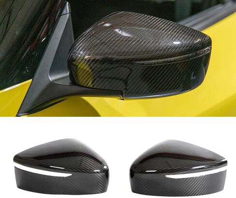 for Nissan Z 400Z Fairlady Z RZ34 for Nismo 2022-2024 Rearview Mirror Cover Mirror Shell Real Dry Carbon Car Exterior Accessories in Saudi Arabia