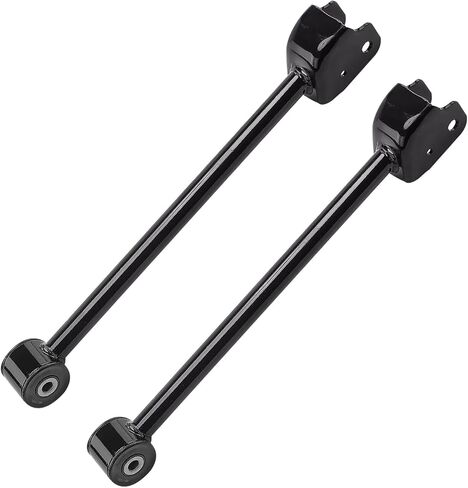 Detroit Axle - Front Upper & Lower Control Arms Replacement for 2007 2008 2009 2010 2011-2017 Jeep Wrangler JK - 4pc Set in Saudi Arabia