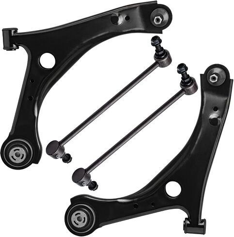 Detroit Axle-مجموعة أذرع التحكم الأمامية في الفترة 2008-2020 دودج جراند كارافان 2008-2016 كرايسلر تاون آند كونتري 2 أذرع التحكم السفلية مع مفاصل الكرة 2 البارات 2009 2010 2011 2014 2014 2015 استبدال in Kuwait