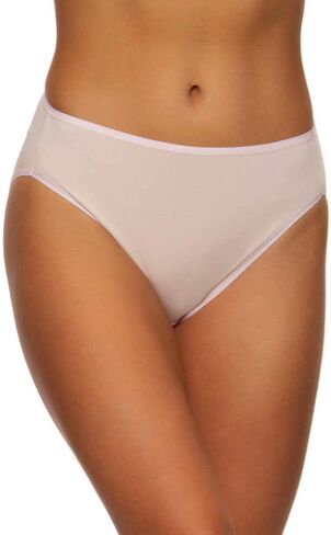 Felina Lingerie Womens 8 Pack Cotton Stretch Hi-Cut Full Coverage Panty in Saudi Arabia
