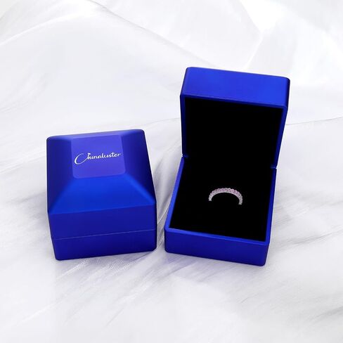 925 sterling Silver 2mm Ring Ring for Women ، Moissanite & Moateged-Mostireds ، Stylty Beatherity Style ، الأصفر/الأزرق/الأخضر/الأرجواني in Kuwait