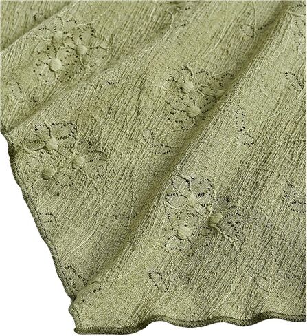 SweatyRocks Women's Knot Bow Front Eyelet Embroidery Textured Strapless Tube Tops in Saudi Arabia