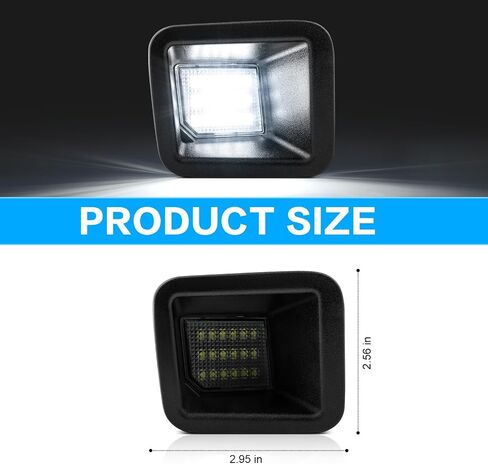 LED License Plate Lights Tag Light Compatible With Ford Expedition 2003-2012,Taurus 1996-2007,Lincoln Navigator 2003-2012,Aviator 2003-2005,Mercury Sable 1996-2005 in Kuwait
