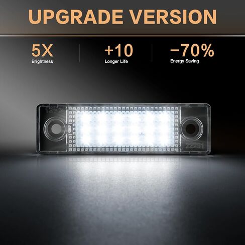 أضواء لوحة الترخيص LED متوافقة مع Ford Expedition 2003-2012، Taurus 1996-2007، Lincoln Navigator 2003-2012، Aviator 2003-2005، Mercury Sable 1996-2005 in Kuwait
