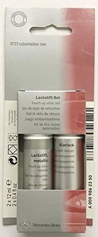 Mercedes-Benz Genuine Touch Up Paint Pen Color Code (723 - Cabanite Silver) in Saudi Arabia