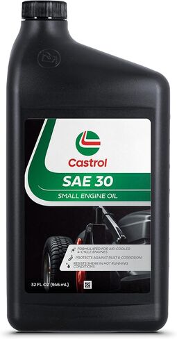 Castrol SAE 30 Small Engine Oil For 4-Cycle Engines – Protects Against Rust & Corrosion – Formulated For Air-Cooled Engines (1 48 fl oz Bottle) in Saudi Arabia